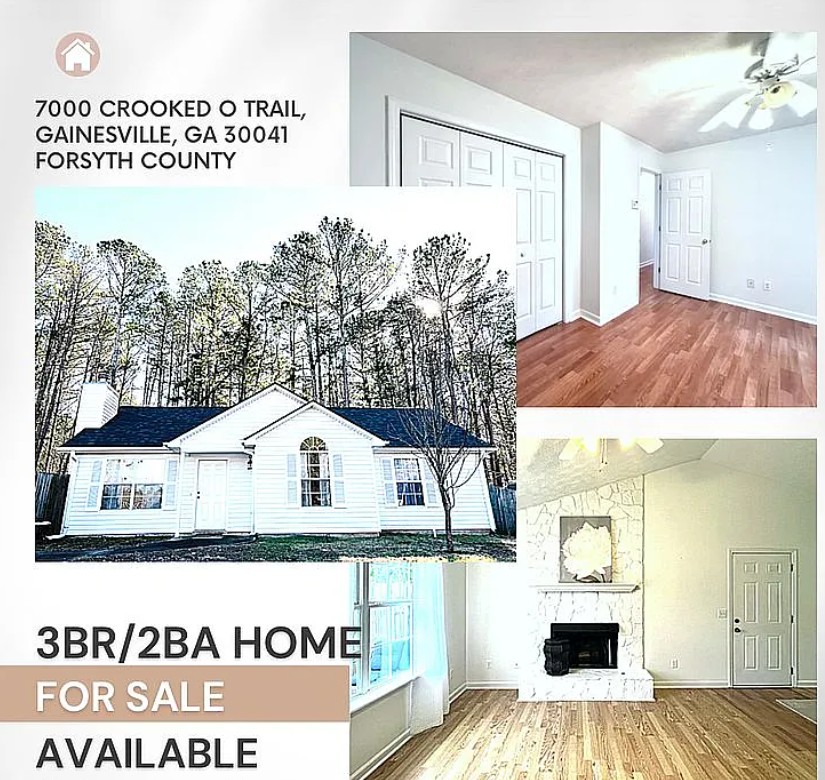 3 Bedroom House For Sale By Owner in Gainesville, GA 