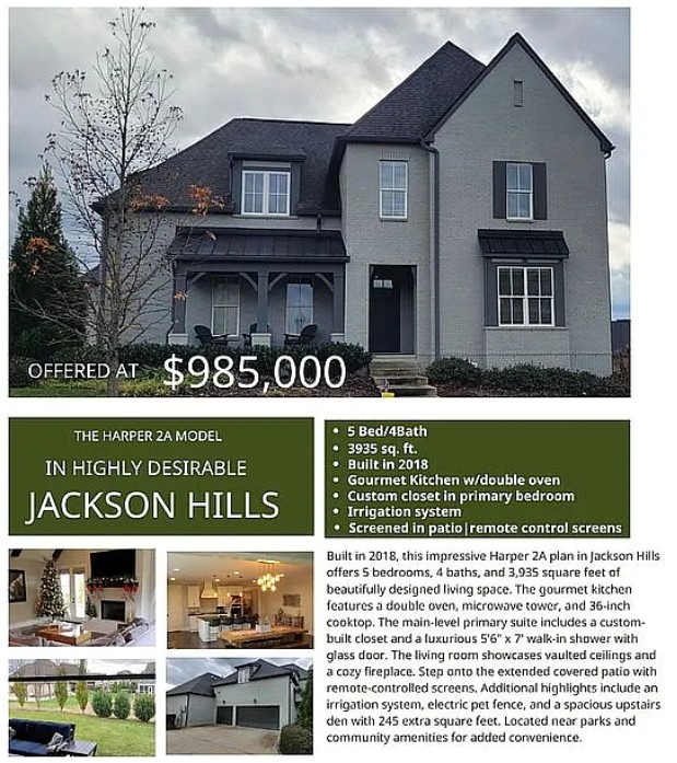 5 Bedroom House For Sale By Owner in Mount Juliet, TN 