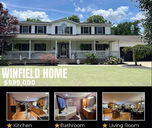 5 Bedroom House For Sale By Owner in Winfield, WV 