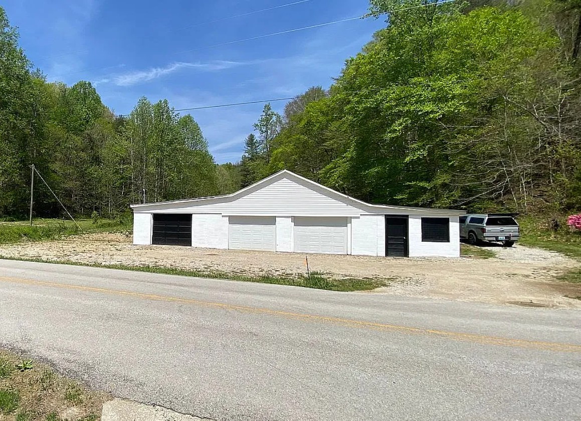  3 Bay Concrete Block Garage FSBO in Means, KY 